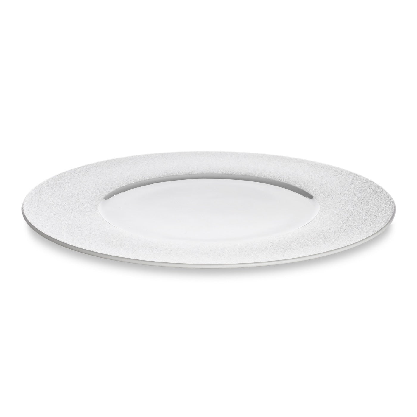 Solène - Lot De 6 Grandes Assiettes Plates - Ø29Cm - Blanc
