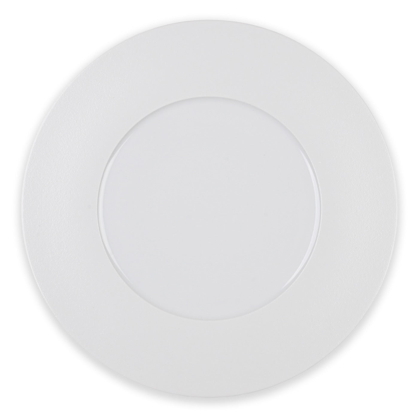 Solène - Lot De 6 Grandes Assiettes Plates - Ø29Cm - Blanc