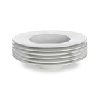Solène - Lot De 6 Assiettes Creuses - Ø23Cm - Blanc