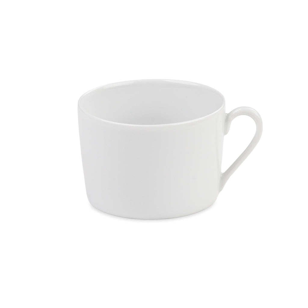 Solène - Lot De 6 Tasses À Café Avec Soucoupes - 12Cl - Blanc