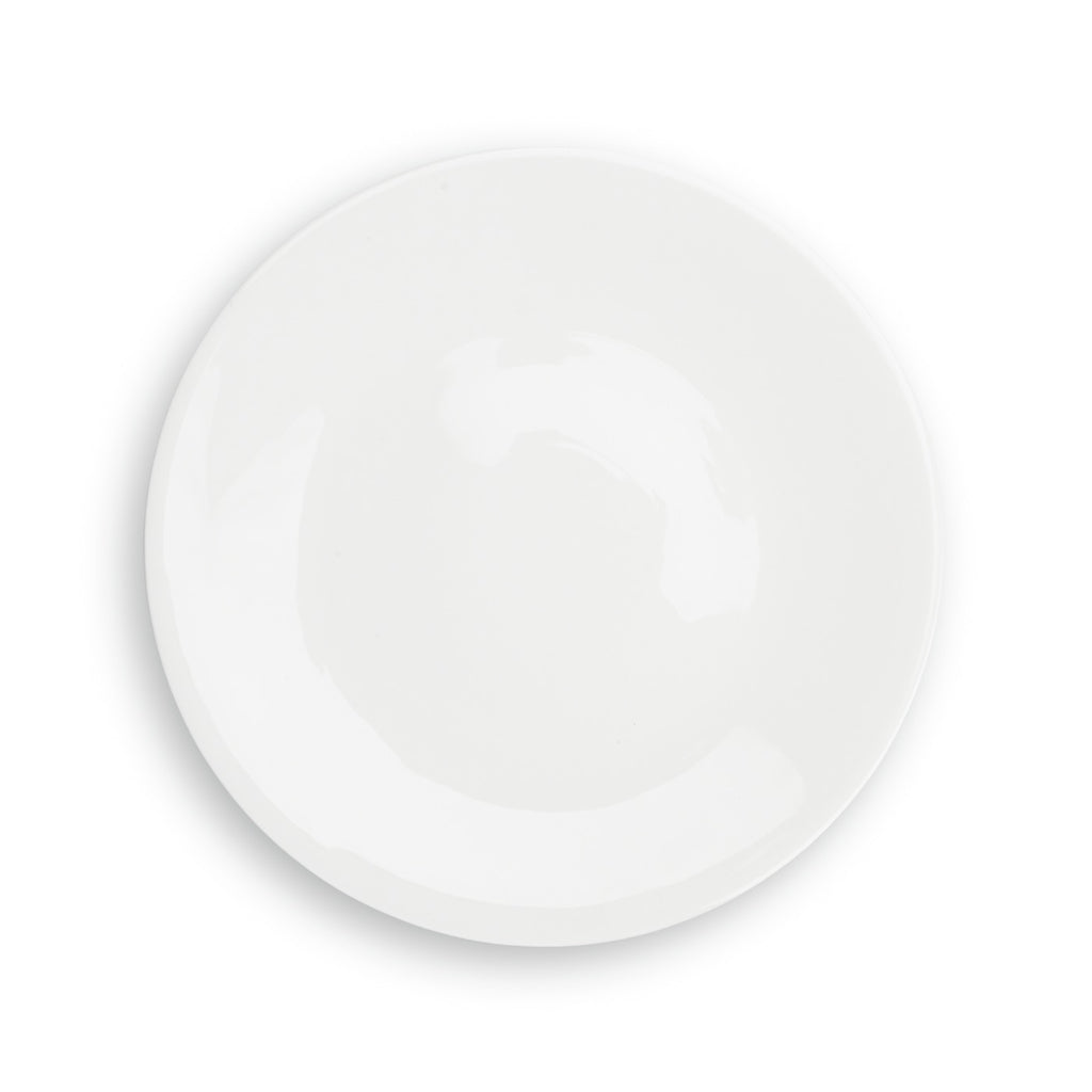Taidu Ii - 6 Assiettes Plates En Bone China - 26,7Cm - Blanc