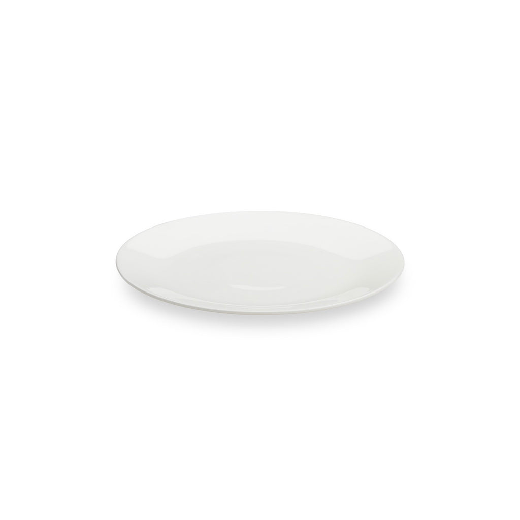 Taidu Ii - 6 Assiettes Dessert En Bone China - 20,4Cm - Blanc
