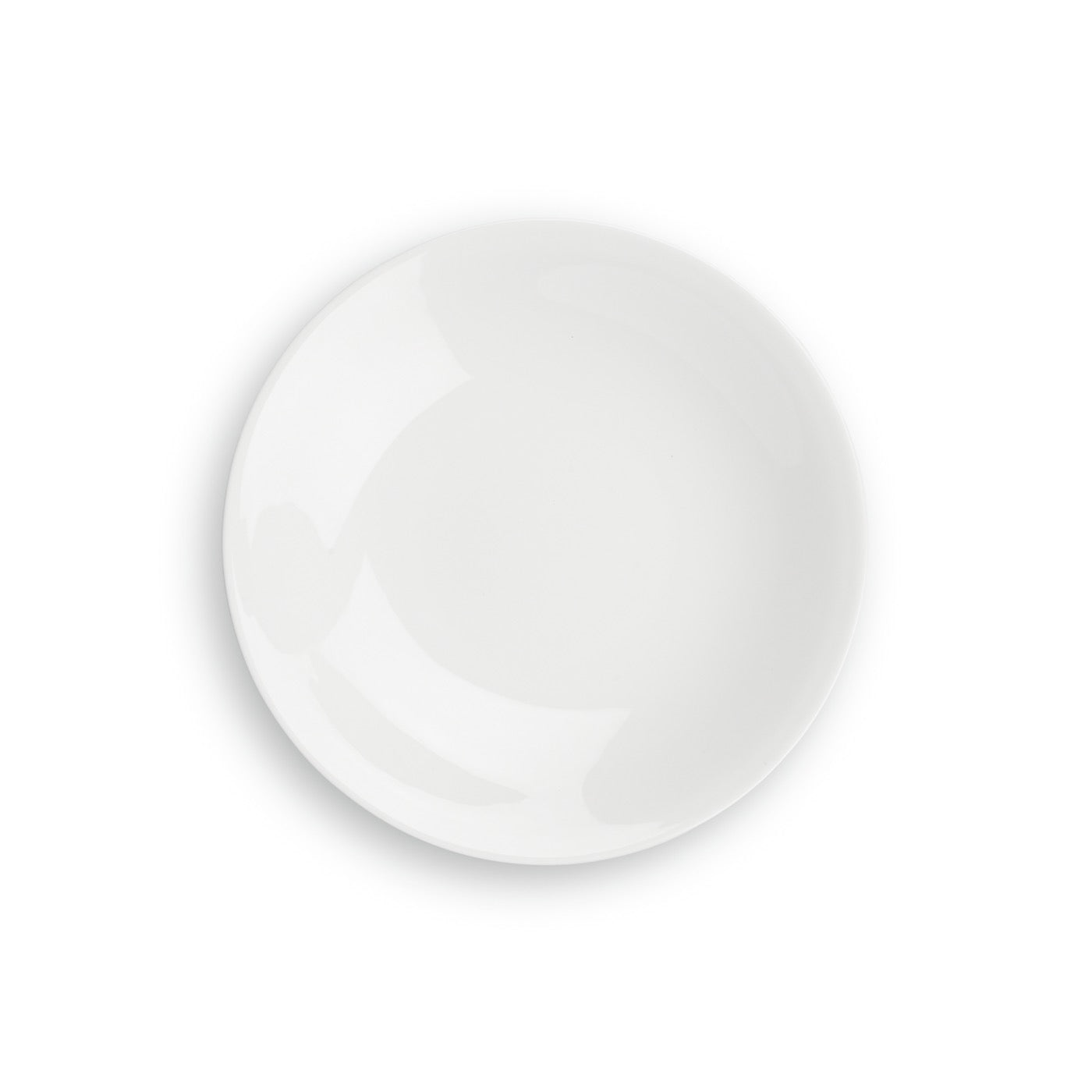 Taidu Ii - 6 Assiettes Creuses En Bone China - 21,8Cm - Blanc
