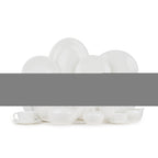 Taidu Ii - Saladier En Bone China - 22,8Cm - Blanc