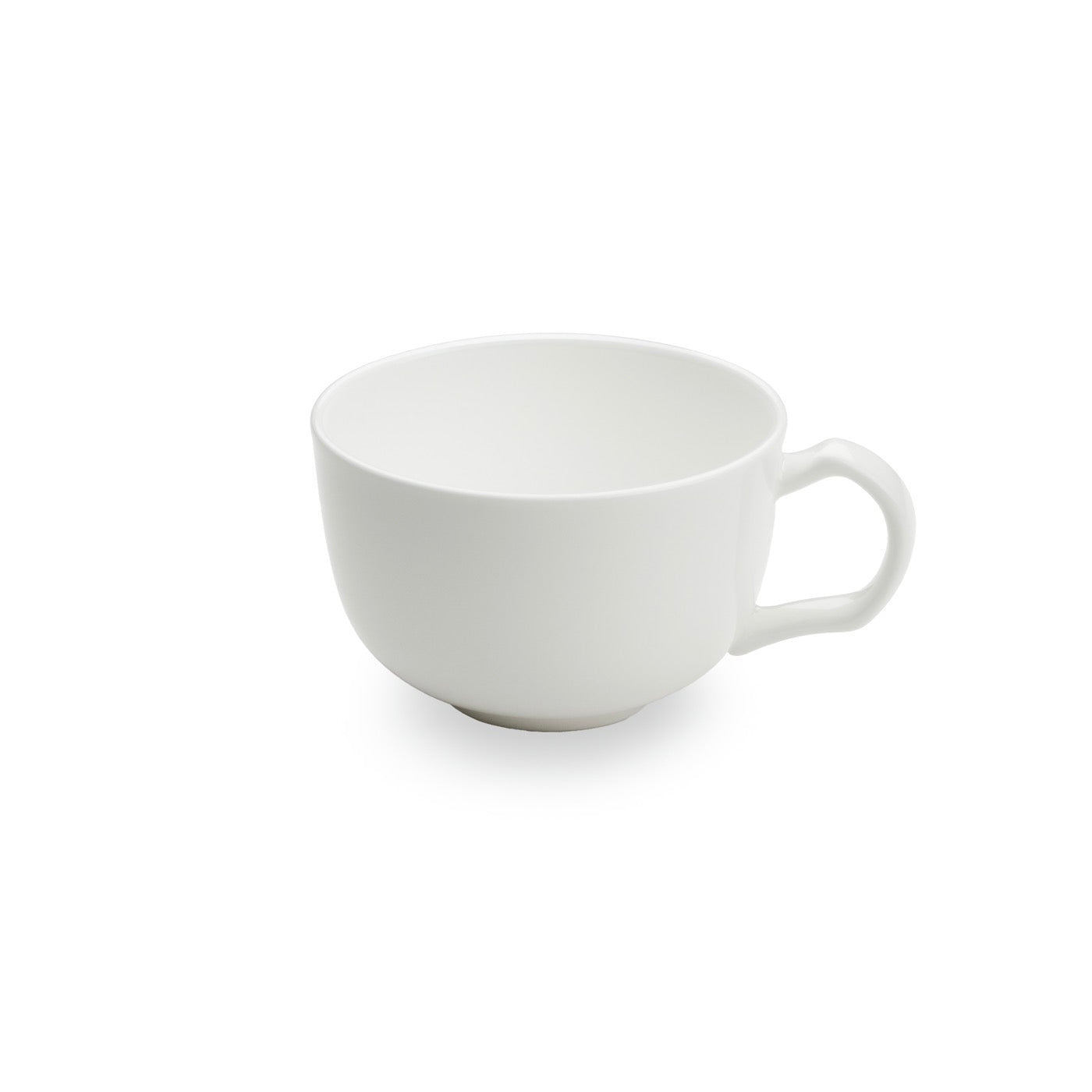 Taidu Ii - Service De 6 Tasses Et Sous-Tasses À Espresso En Bone China - 9,5Cl - Blanc