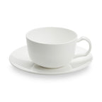Taidu Ii - Service De 6 Tasses Et Sous-Tasses À Café En Bone China - 23Cl - Blanc