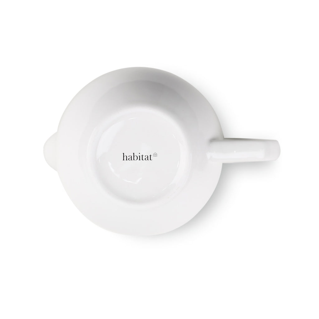 Taidu Ii - Théière En Bone China - 150Cl - Blanc