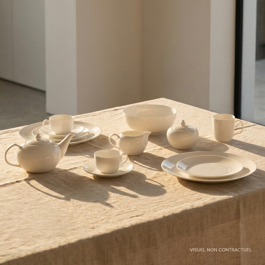 Taidu Ii - Crémier En Bone China - 28Cl - Blanc