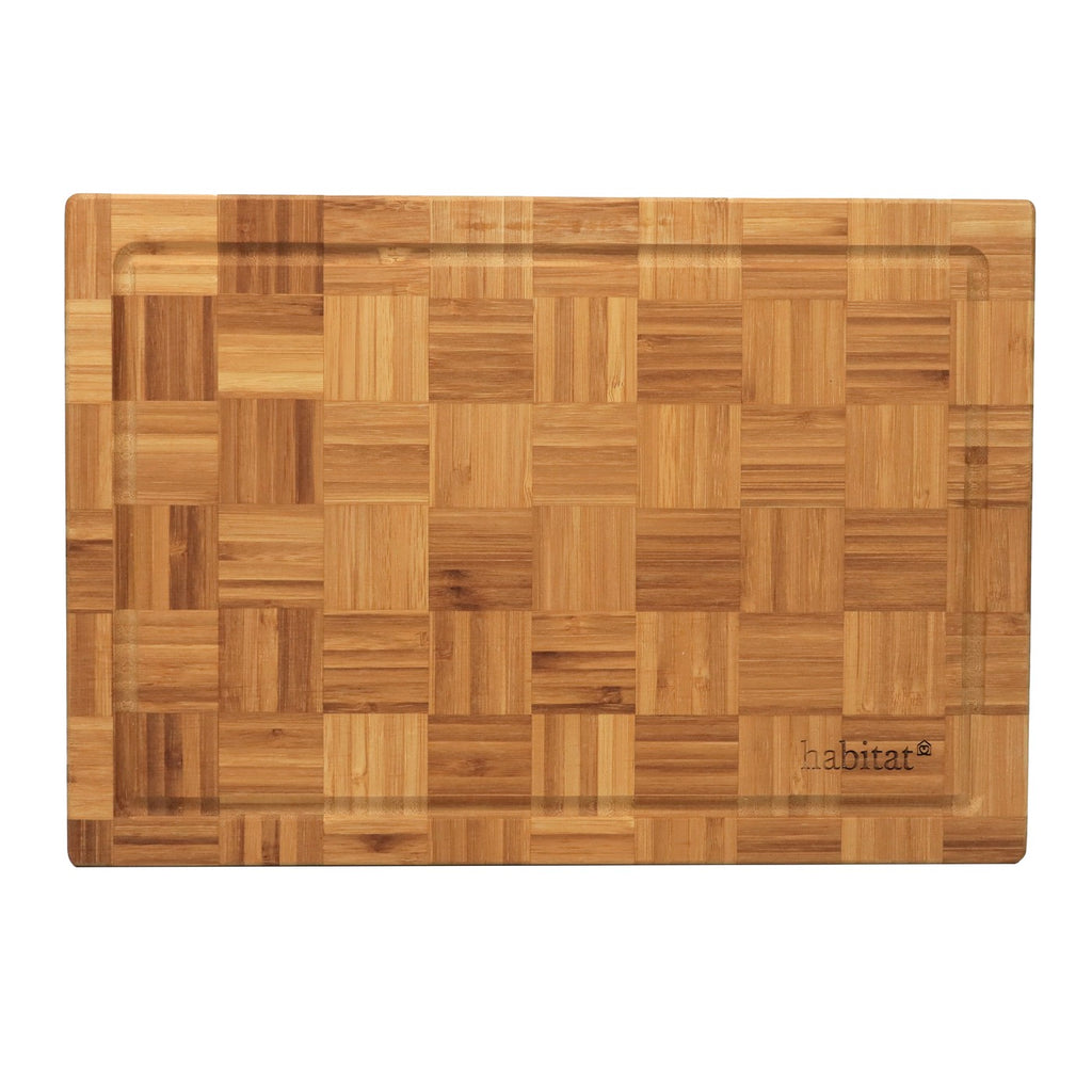 Sylvie - Planche À Découper En Bambou - 36x25x4Cm - Bambou