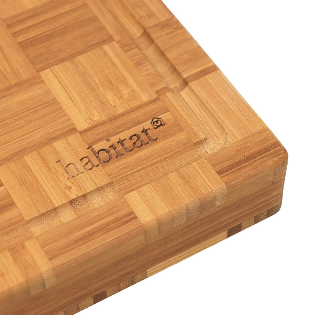 Sylvie - Planche À Découper En Bambou - 36x25x4Cm - Bambou