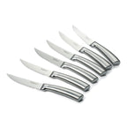Élixir - 6 Couteaux À Steak En Inox - Argenté