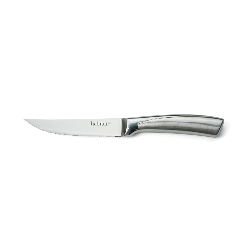 Élixir - 6 Couteaux À Steak En Inox - Argenté