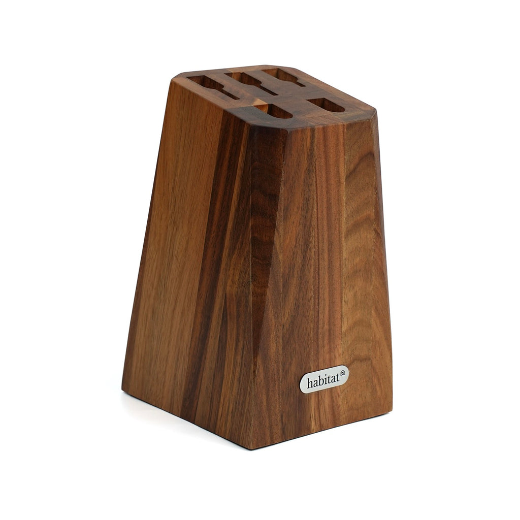 Neva - Bloc De 5 Couteaux - Bois