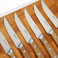 Neva - 6 Coltelli Da Bistecca - Legno