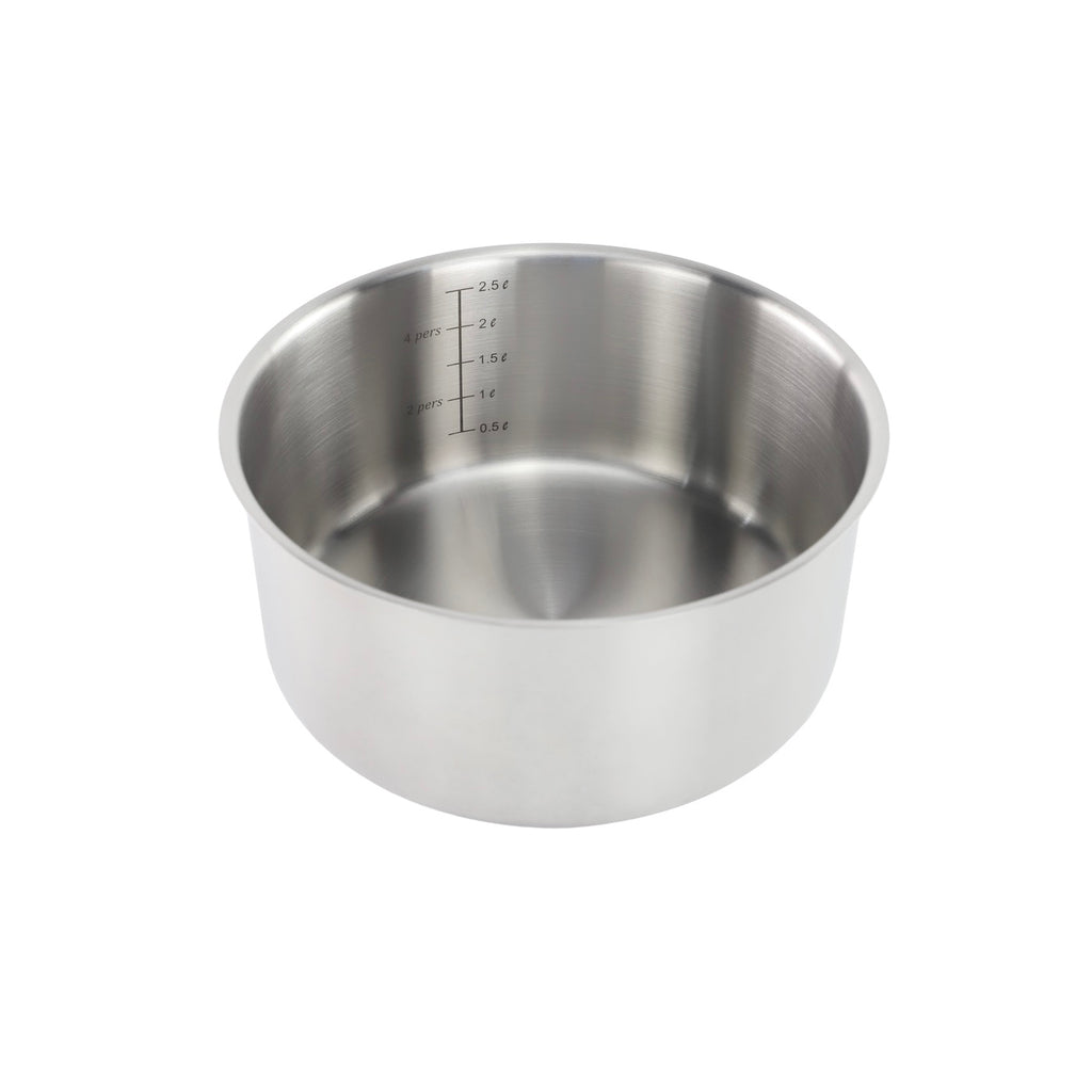 Épure Amovible - 3 Casseroles - 16/18/20Cm Amovible Inox 18/8 Induction - Argenté