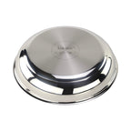 Épure Amovible - 3 Poêles - 20/24/28Cm Amovible Inox 18/8 Induction - Argenté