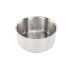 Épure Amovible - Set 7 Pièces Amovible Inox 18/8 Induction - Argenté