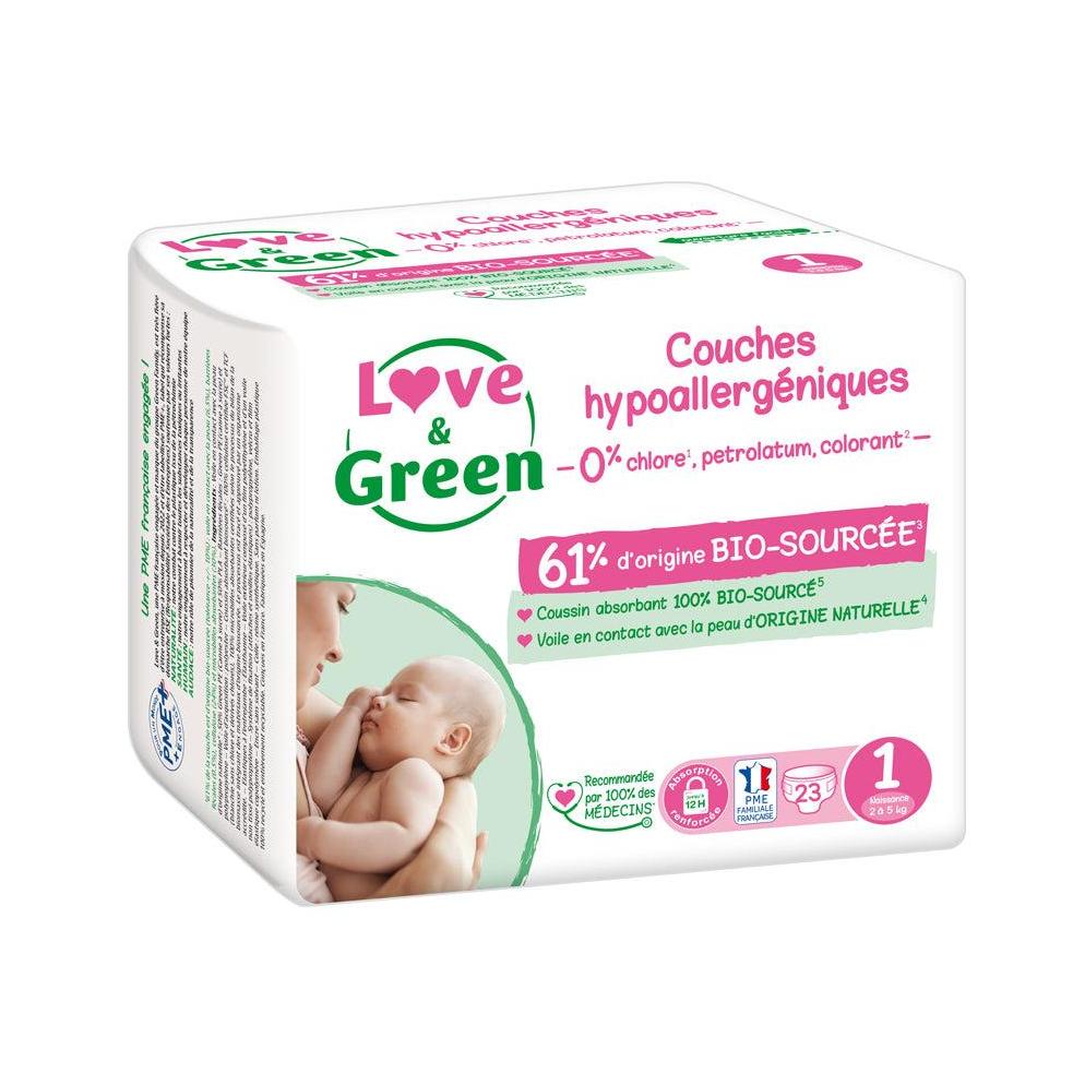 Hypoallergenic And Eco-Friendly Nappies Size 1 X 23