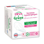 Serviettes Hypoallergéniques Et Écologiques "Normal" X 14