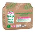 Pure Nature Couches Hypoallergéniques Et Écologiques Non Blanchies T1 X 32