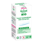 Tampons 100% Coton Bio Hypoallergéniques Et Écologiques Avec Applicateur "Super" X 14