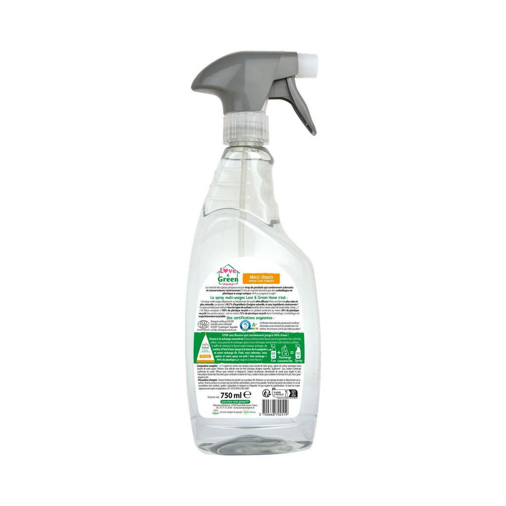 Home Refillable Multi-Purpose Spray Scented Orange Blossom - 750ml