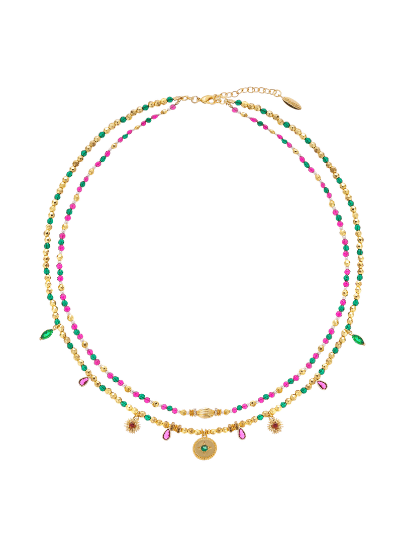 Collier Sherazad - Vert