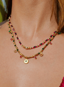 Collier Sherazad - Vert