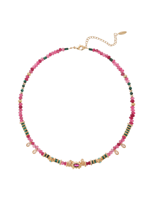 Collier Loukoom - Rose