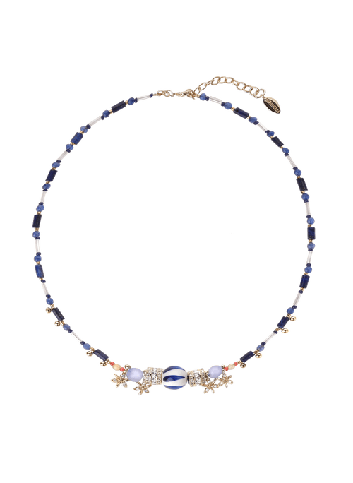 Collier Yumi - Bleu