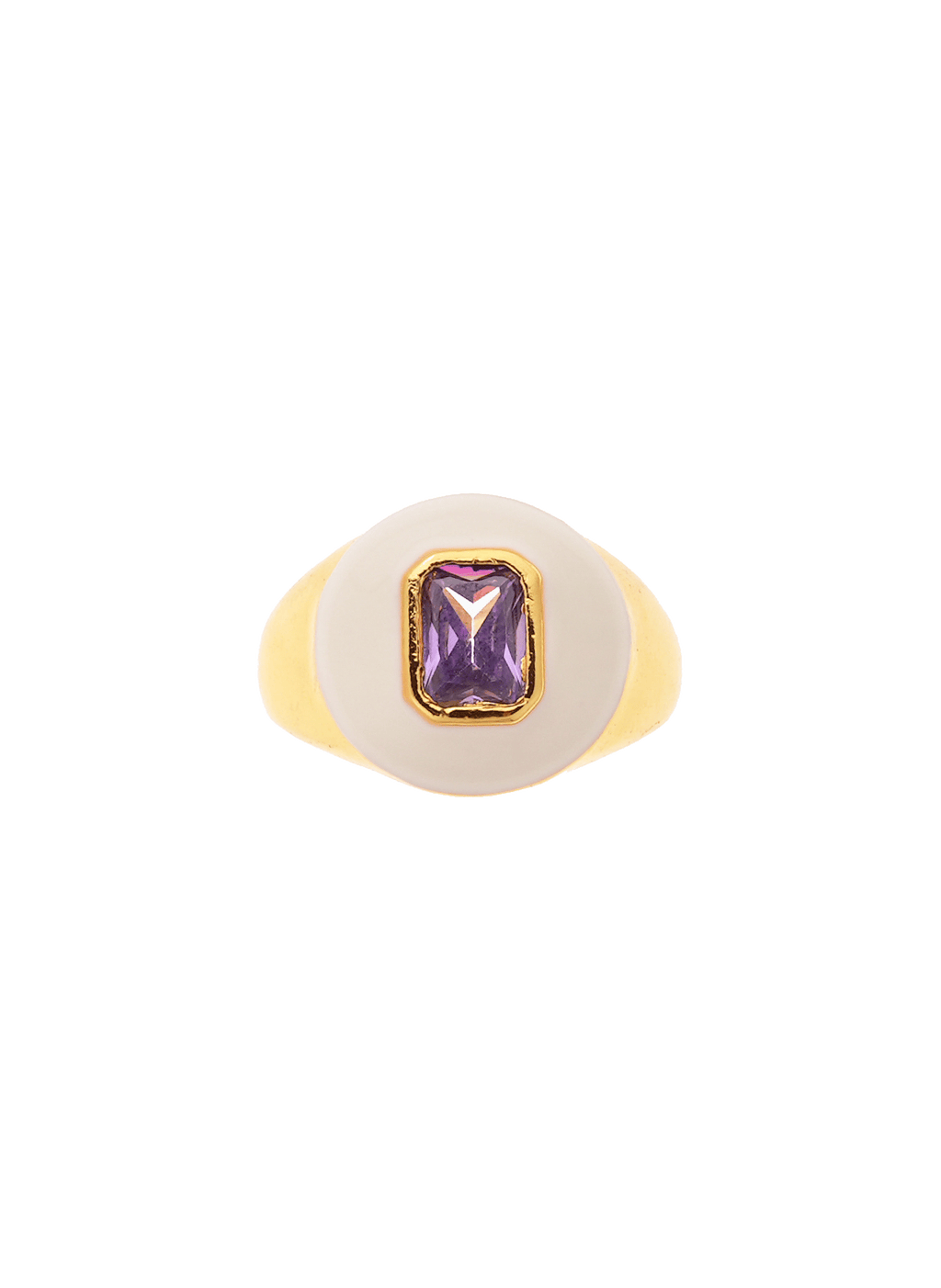 Chana Ring - Hvid
