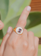 Chana Ring - Hvid