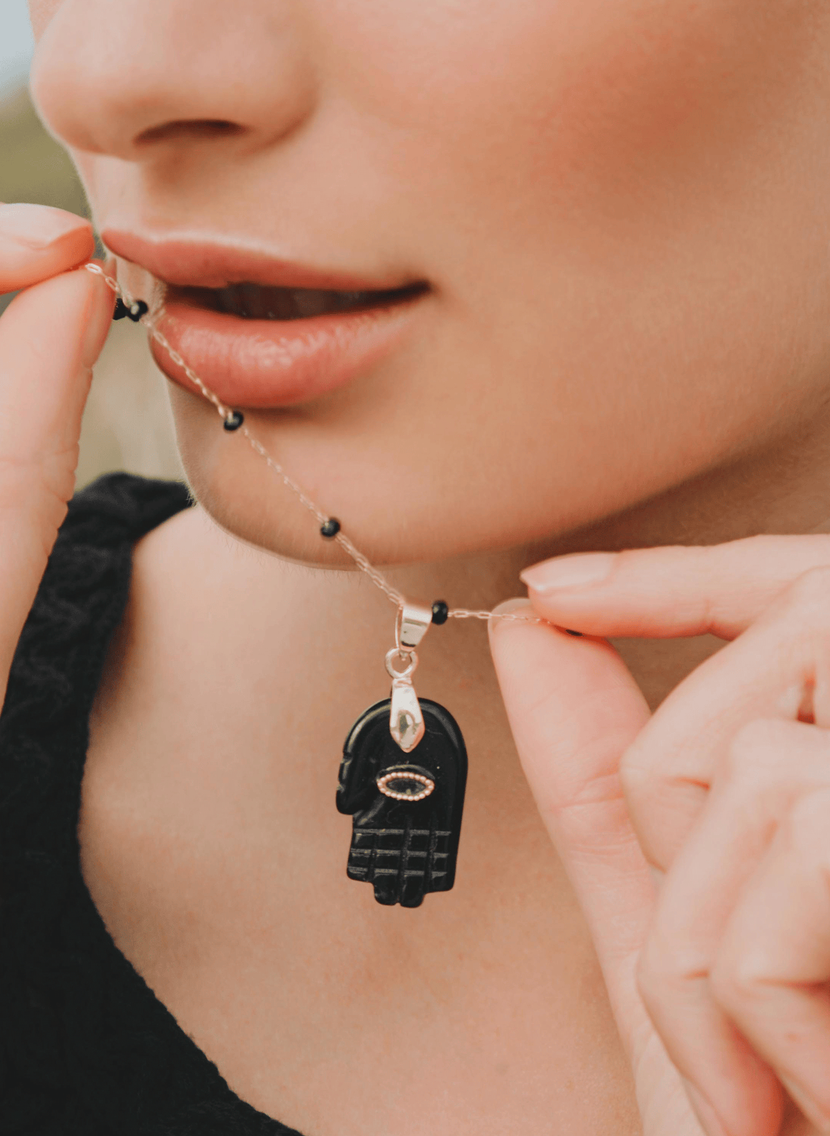 Collar Kika - Negro