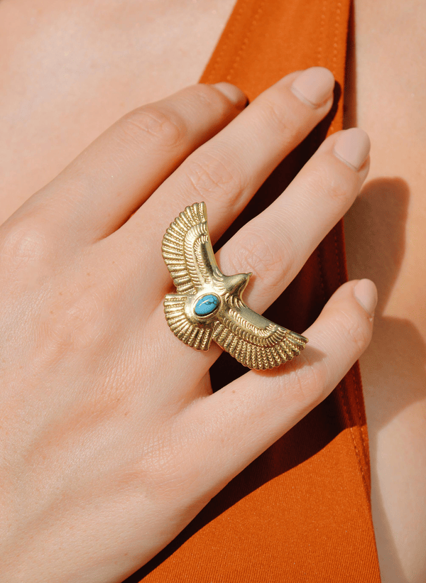 Anillo Holya - Turquesa