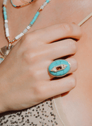 Bague Teonie - Turquoise