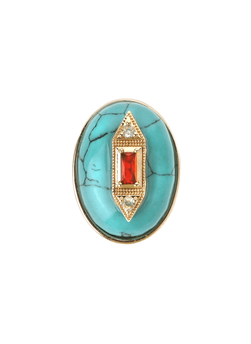 Bague Teonie - Turquoise