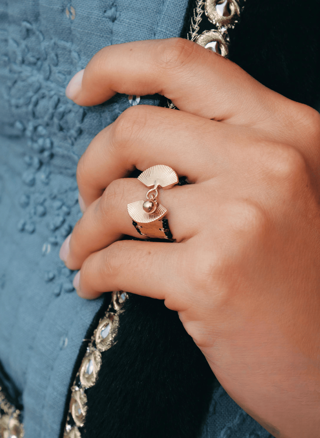 Anillo Feroy - Dorado