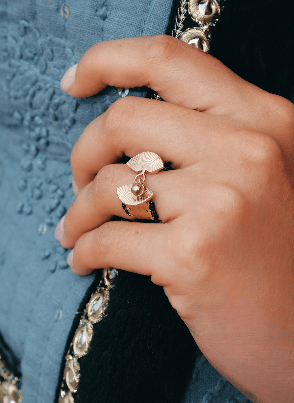 Anillo Feroy - Dorado
