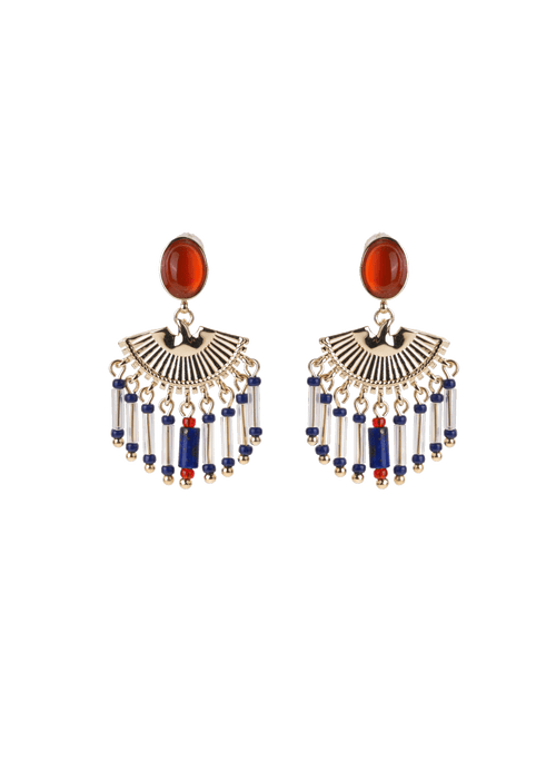 Boucle D'Oreille Nestie - Bleu