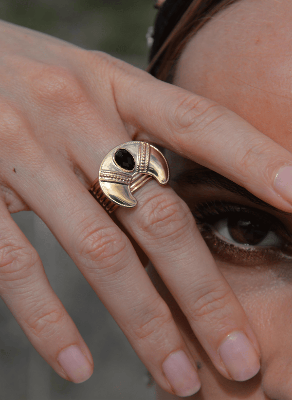Anillo Melvil - Negro