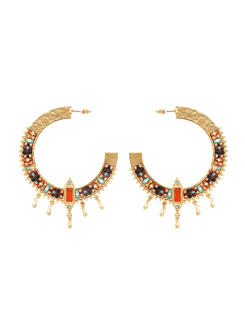 Boucle D'Oreille Cenote - Turquoise