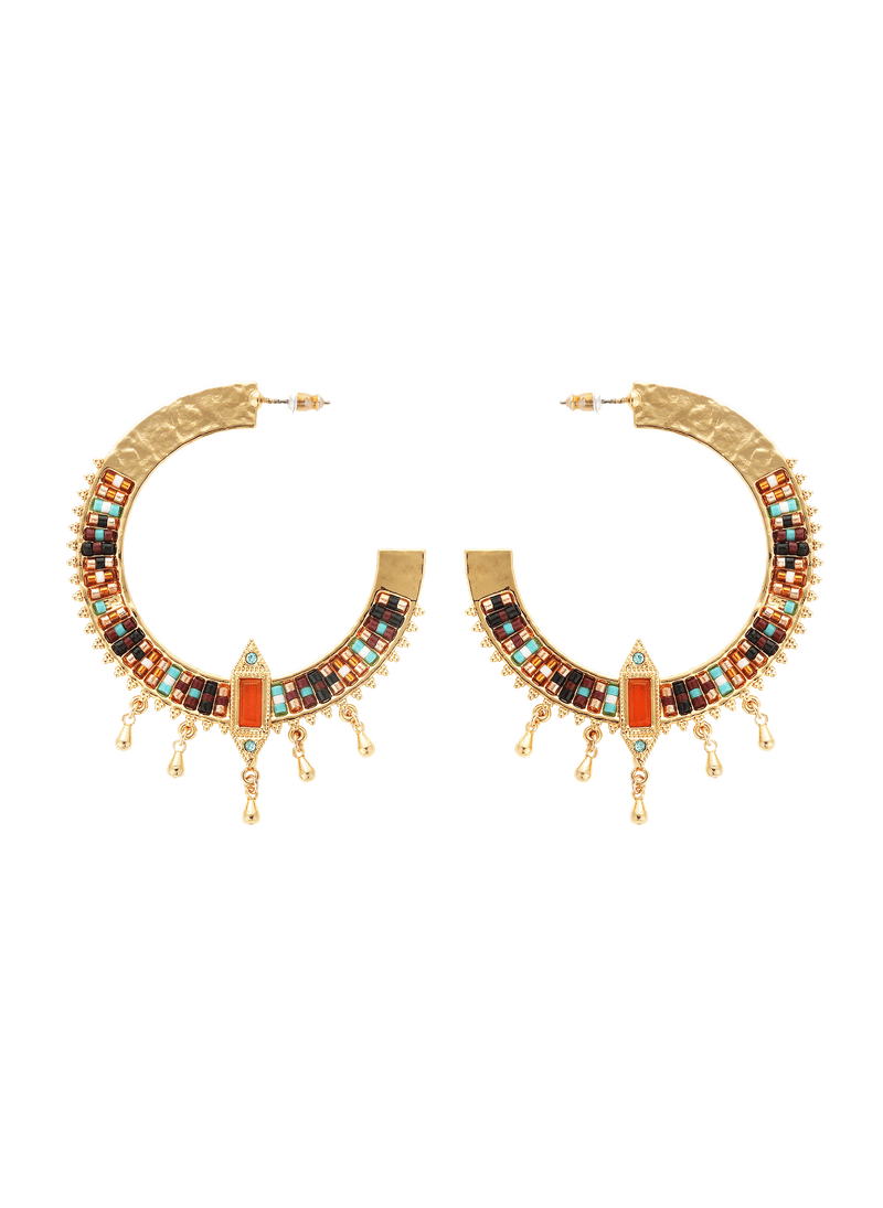 Boucle D'Oreille Cenote - Turquoise