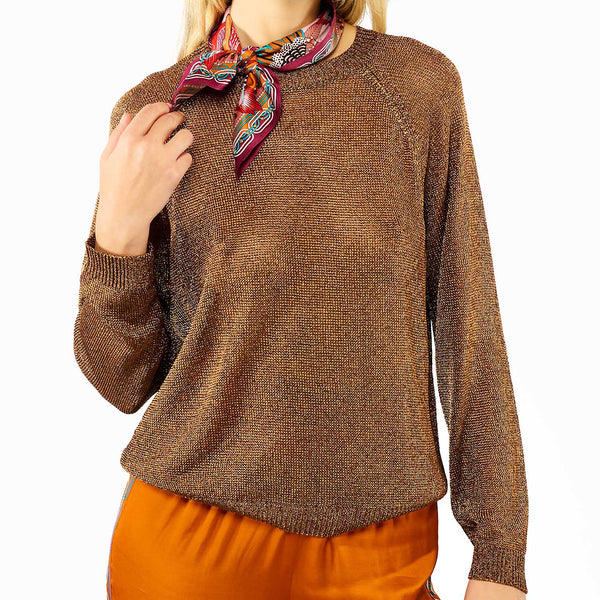 Sweter Romy - Brązowy