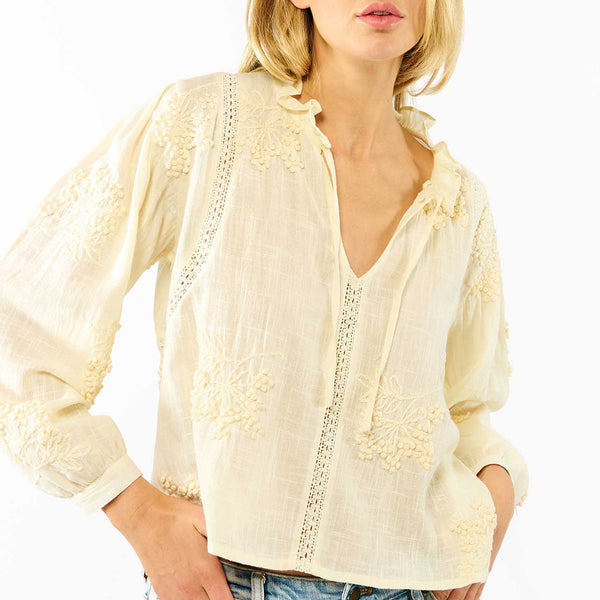 Bluse Teresa - Hvid