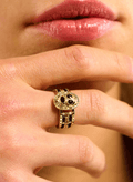 Bague Nyle - Noir