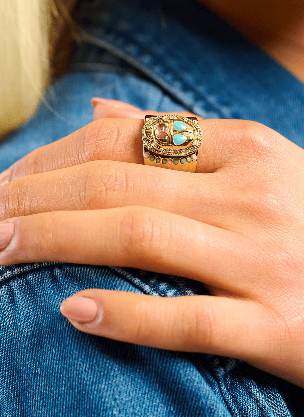 Anillo Trezor - Turquesa