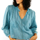 Blouse Teresa - Bleu