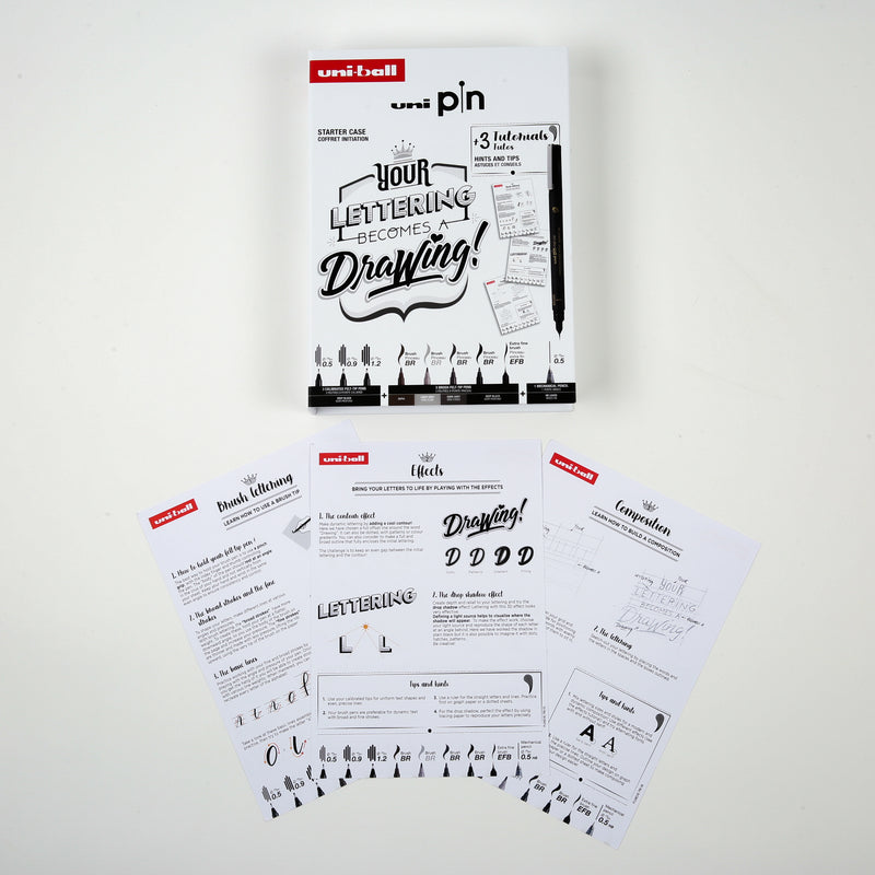 Coffret - Lettering - Uni-Ball