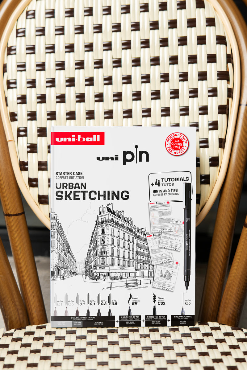 Coffret - Urban Sketching - Uni-Ball