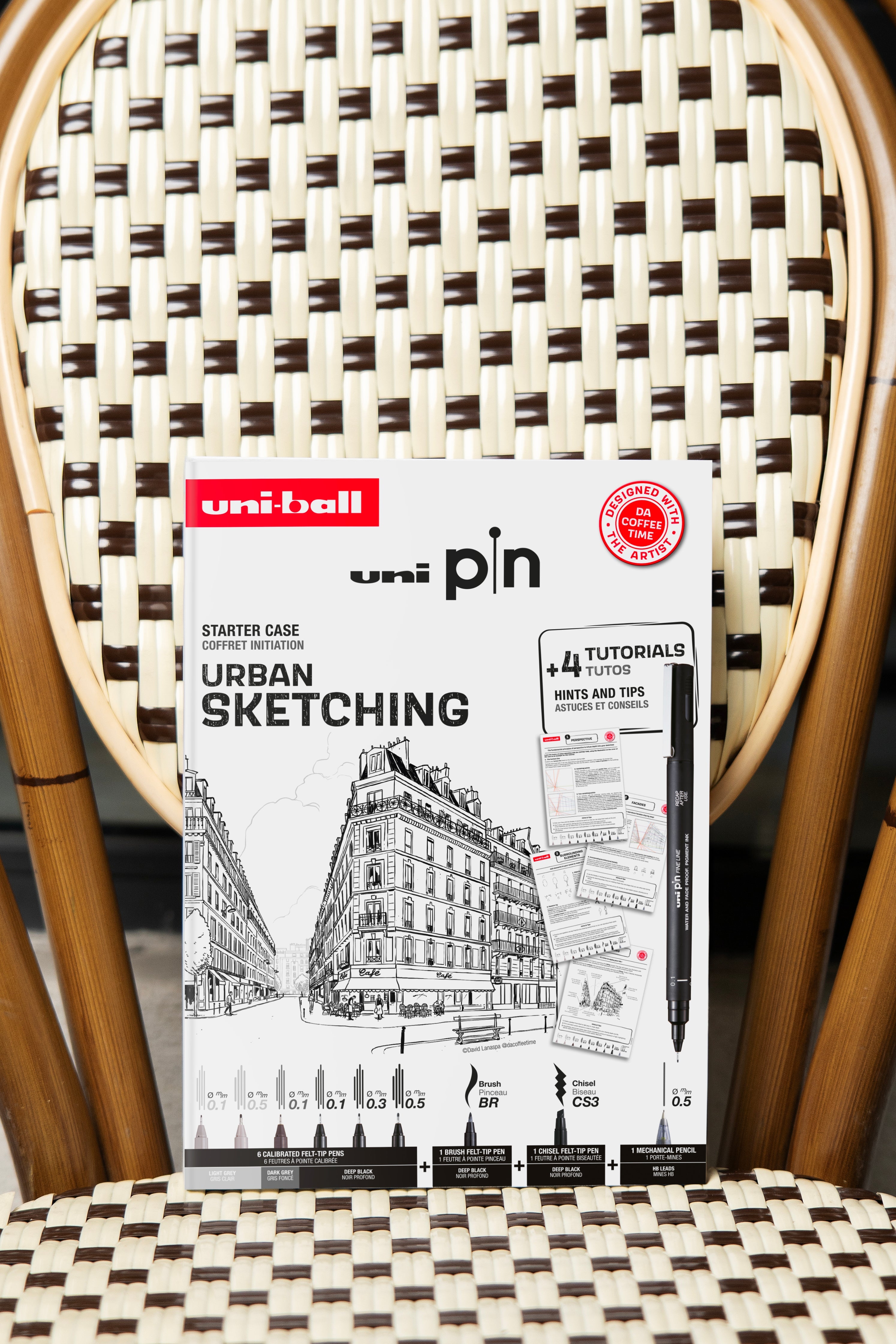 Estuche - Urban Sketching - Uni-Ball